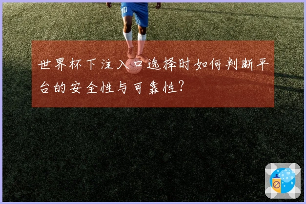 世界杯下注入口选择时如何判断平台的安全性与可靠性？