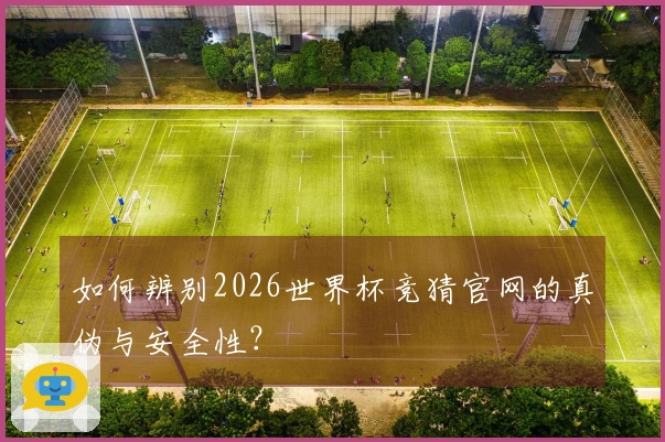如何辨别2026世界杯竞猜官网的真伪与安全性？